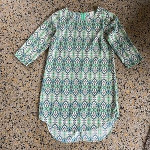 Pattern shift dress